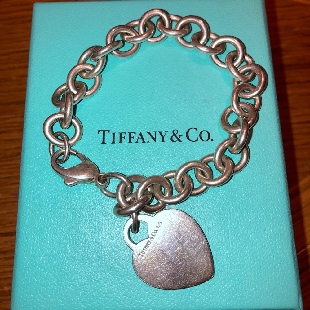 Tiffany and Co. heart tag bracelet